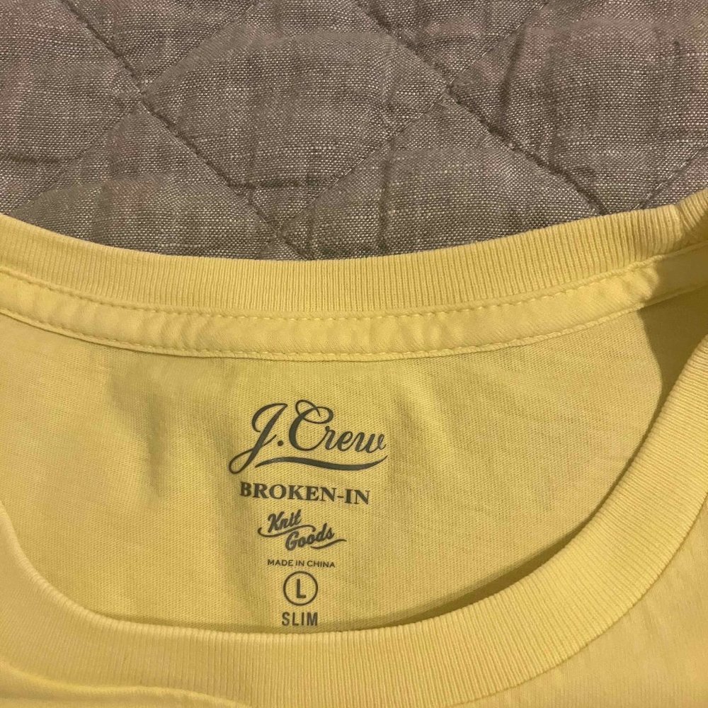 J. Crew - Yellow - Medium - Slim Fit